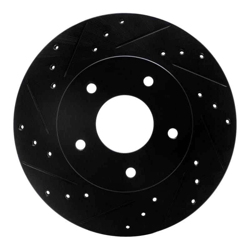 R1 Concepts — R1 78-81 Pontiac Firebird Rear Left Drilled & Slotted Black Brake Rotor
R1 Brake Rotor Drill