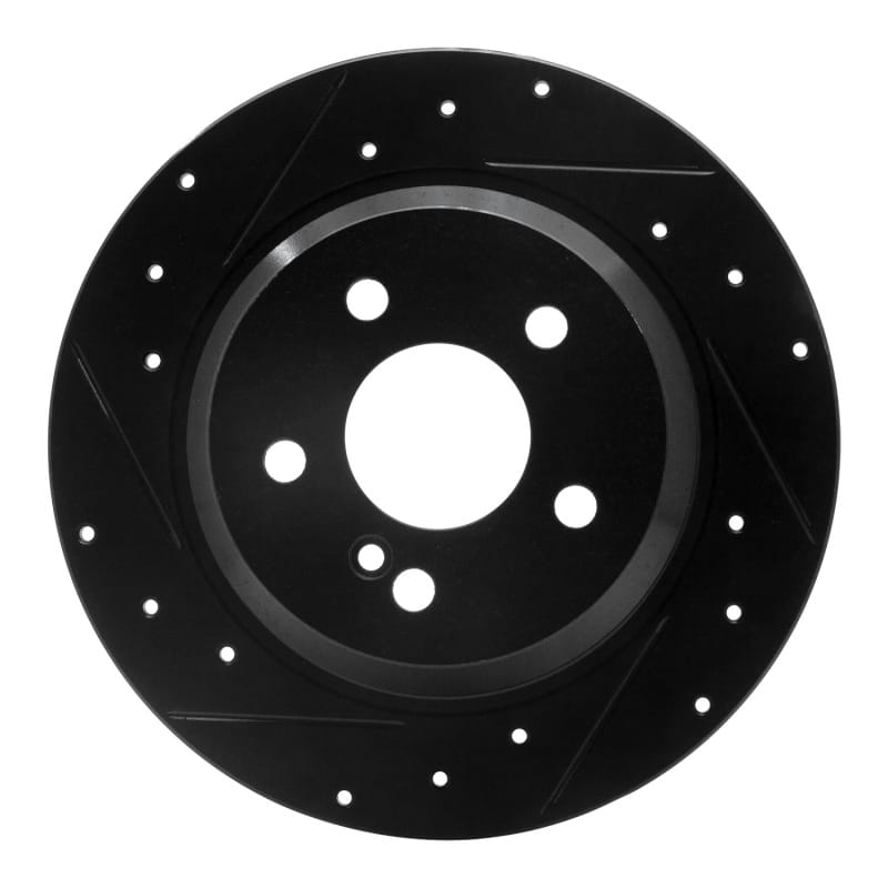 R1 Concepts — R1 03-16 Mercedes-Benz E280 (Canada) Rear Left Drilled & Slotted Black Brake Rotor
R1 Brake Rotor Drill