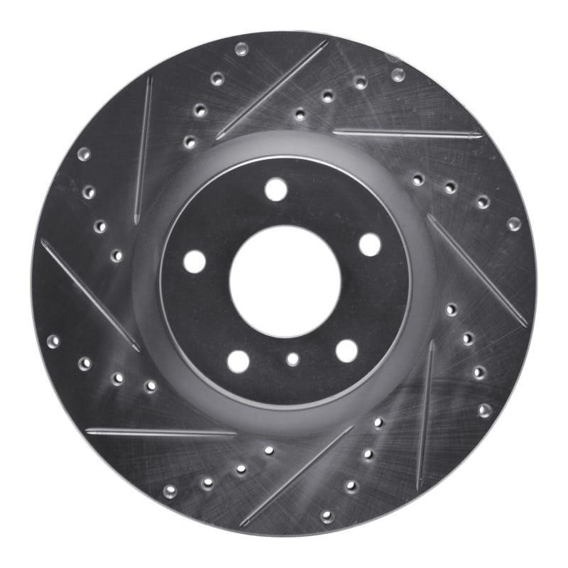 R1 Concepts — R1 09-23 Nissan 370Z Front Left Drilled & Slotted Silver Brake Rotor
R1 Brake Rotor Drill