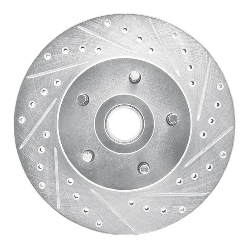R1 Concepts — R1 1974-1980 Ford Granada Front Right Drilled & Slotted Silver Brake Rotor
R1 Brake Rotor Drill