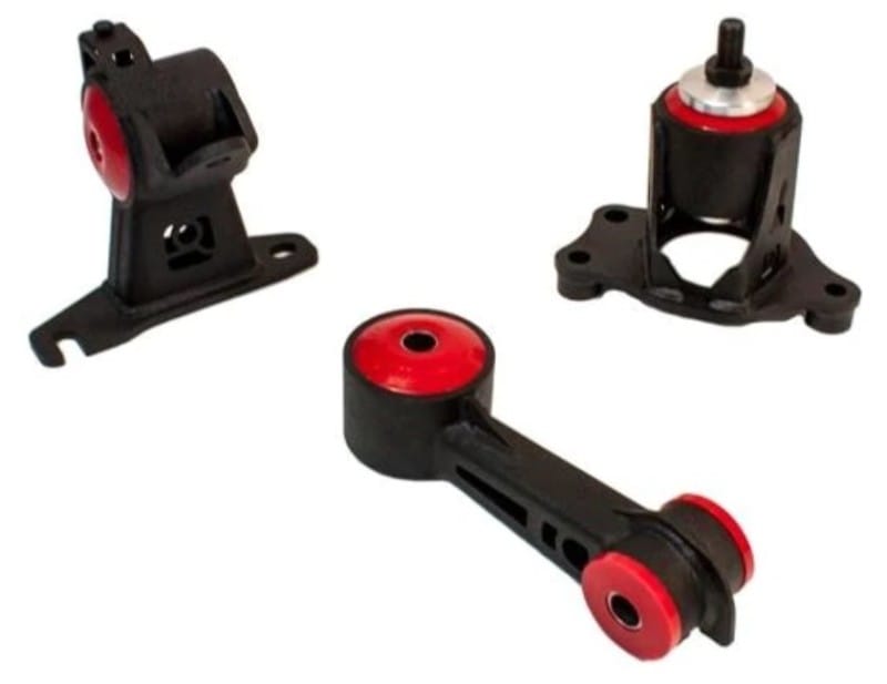Innovative Mounts — Innovative 11-15 Honda CR-Z L-Series Black Steel Mounts 75A Bushings