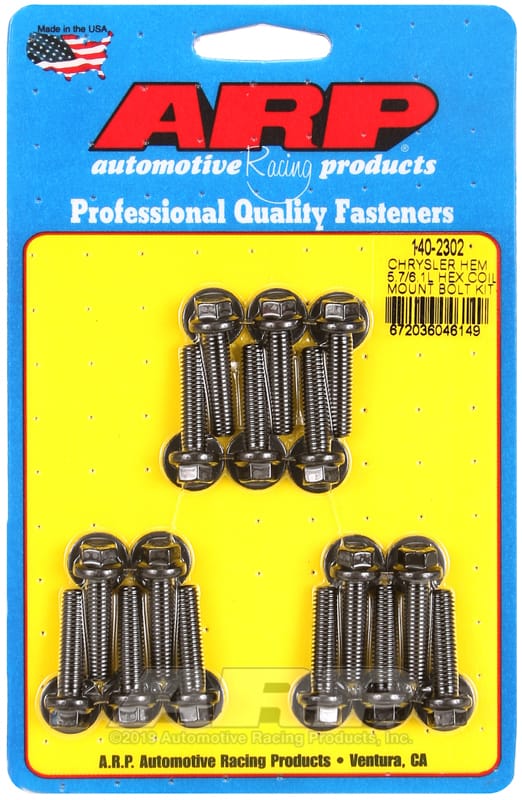 ARP — ARP Chrysler Hemi 5.7/6.1L Hex Coil Mount Bolt Kit
