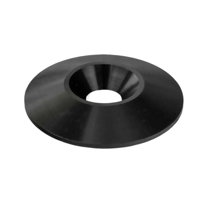 Moroso — Moroso 1.25in Taper Washer - Black Anodized (10 Pack w/o Hardware)