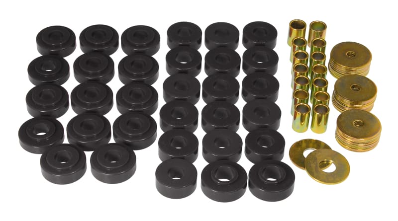 Prothane — Prothane 65-67 GM Hardtop Body Mount Kit - Black
BODY/SUB-FRAME MNTS