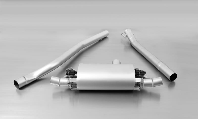 Remus — Remus 13-18 Mercedes A 45 AMG Cat Back Exhaust (Connection Tubes Req)