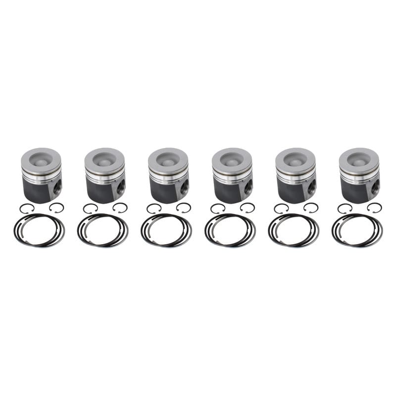 Industrial Injection — Industrial Injection 89-93 Dodge 12V Mahle Piston .040 Oversized Coated Tops / Skirts