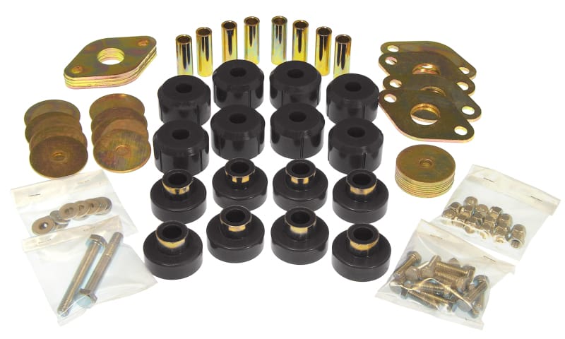Prothane — Prothane 07-11 Jeep Wrangler JK 2DR Body Mount Kit - Black
BODY/SUB-FRAME MNTS