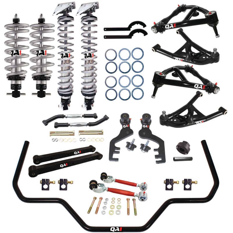 QA1 — QA1 69-72 GM G-Body Level 2 Drag Kit 2.0 w/ Shocks
Drag Suspension Kit
