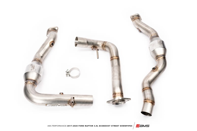 AMS — AMS Performance 17-20 Ford Raptor 3.5L Ecoboost Street Downpipes