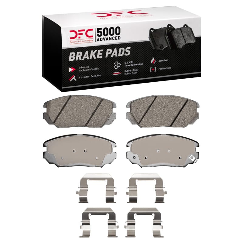 DFC — DFC 11-20 Chevrolet Impala Front 5000 Advanced Ceramic Brake Pads and Hardware Kit
DFC Brake Pad Set