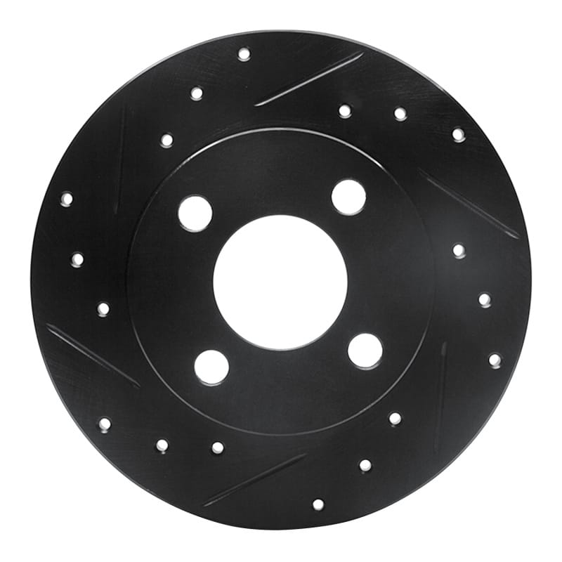 R1 Concepts — R1 81-87 Renault ALLIANCE Front Left Drilled & Slotted Black Brake Rotor
R1 Brake Rotor Drill