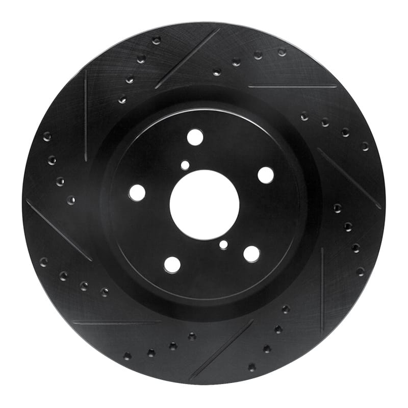 R1 Concepts — R1 -24 Subaru Forester Front Left Drilled & Slotted Black Brake Rotor
R1 Brake Rotor Drill