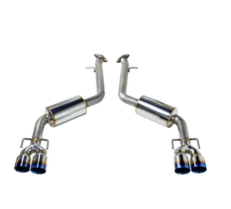 Remark — REMARK 17-20 Lexus IS200/300/350 Axleback Exhaust - SS Double Wall Burnt Tip (Muffler Version)