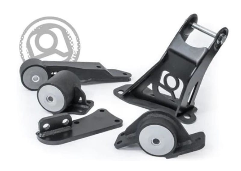 Innovative Mounts — Innovative 00-07 Honda Insight K-Series Black Steel Mounts 95A Bushings (Auto to Manual)