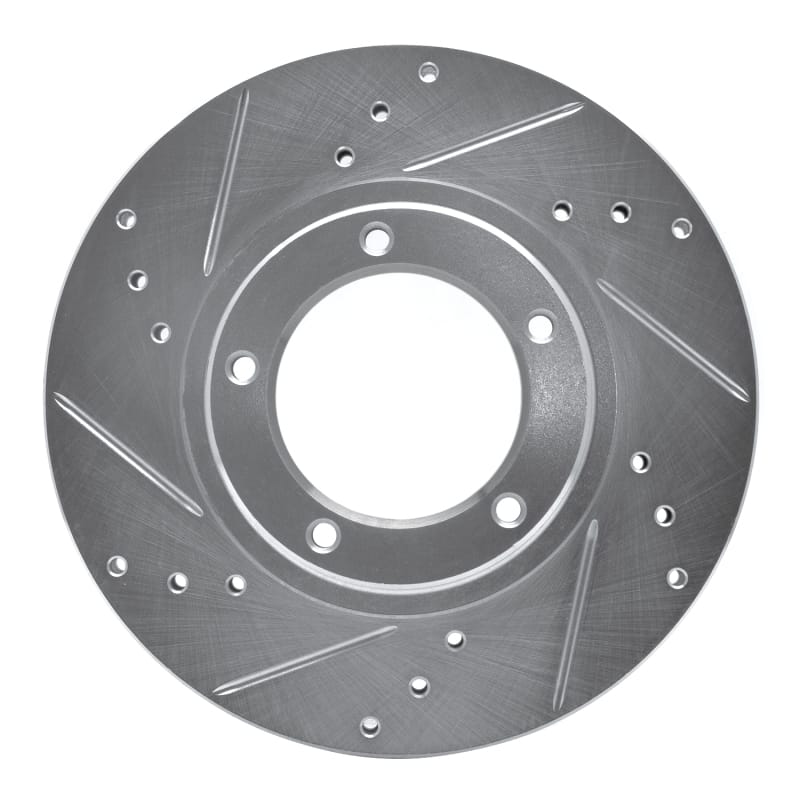 R1 Concepts — R1 95-04 Toyota Tacoma Front Left Drilled & Slotted Silver Brake Rotor
R1 Brake Rotor Drill