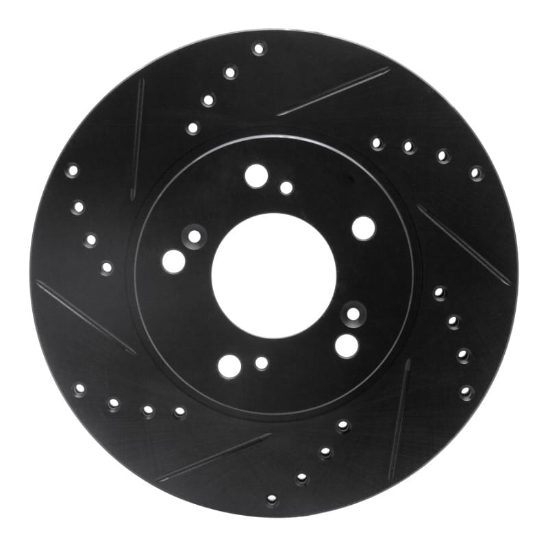 R1 Concepts — R1 91-01 Acura RL Front Left Drilled & Slotted Black Brake Rotor
R1 Brake Rotor Drill