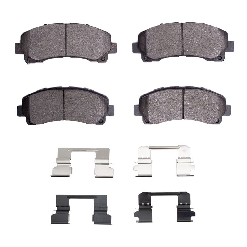 DFC — DFC 12-25 Chevrolet S10 MAX (Mexico) Front 3000 Semi-Metallic Brake Pads and Hardware Kit
DFC Brake Pad Set