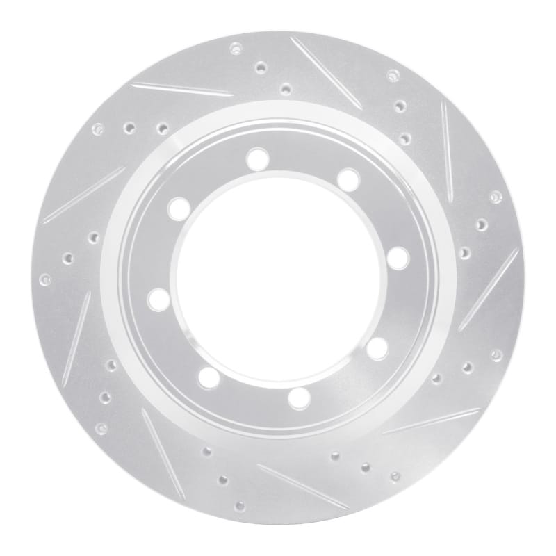 R1 Concepts — R1 99-07 Ford E-350 Super Duty Rear Right Drilled & Slotted Silver Brake Rotor
R1 Brake Rotor Drill