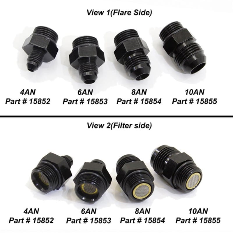 Nitrous Express — Nitrous Express 6AN to 8AN ORB Filter fitting for Lightning 375
N2OFitting