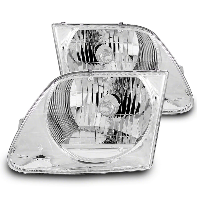 Raxiom — Raxiom 97-03 Ford F-150 G2 Euro Headlights- Chrome Housing (Clear Lens)
Headlights