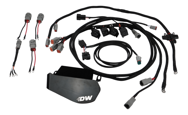 DeatschWerks — DeatschWerks 09-24 Nissan GT-R R35 X3 Fuel Pump Module PNP Heavy Duty Hardwire Kit
PNP Harness
