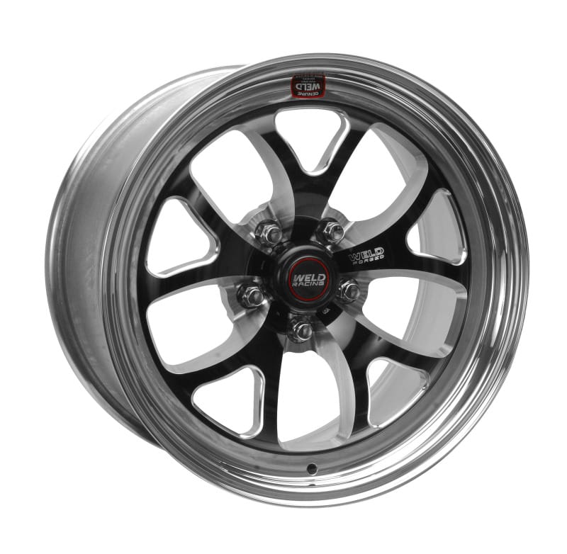 Weld — Weld S76 17x5 / 5x120mm BP / 2.2in. BS Black Wheel (High Pad) - Non-Beadlock
17X5'' S76B