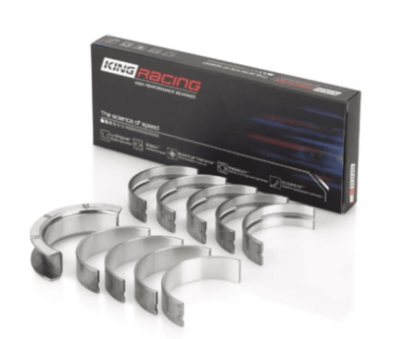 King Engine Bearings — King Chrysler 426Ci/ 440Ci V8 OHV- 6 Lower Flanges (Top Fuel) (Size 1.0) Main Bearing Set