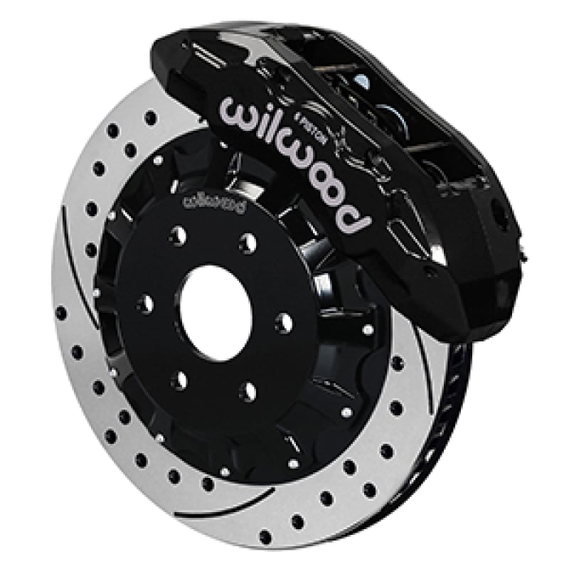 Wilwood — Wilwood TX6R Front Kit 16.00in Black 99-18 GM Truck/SUV 1500