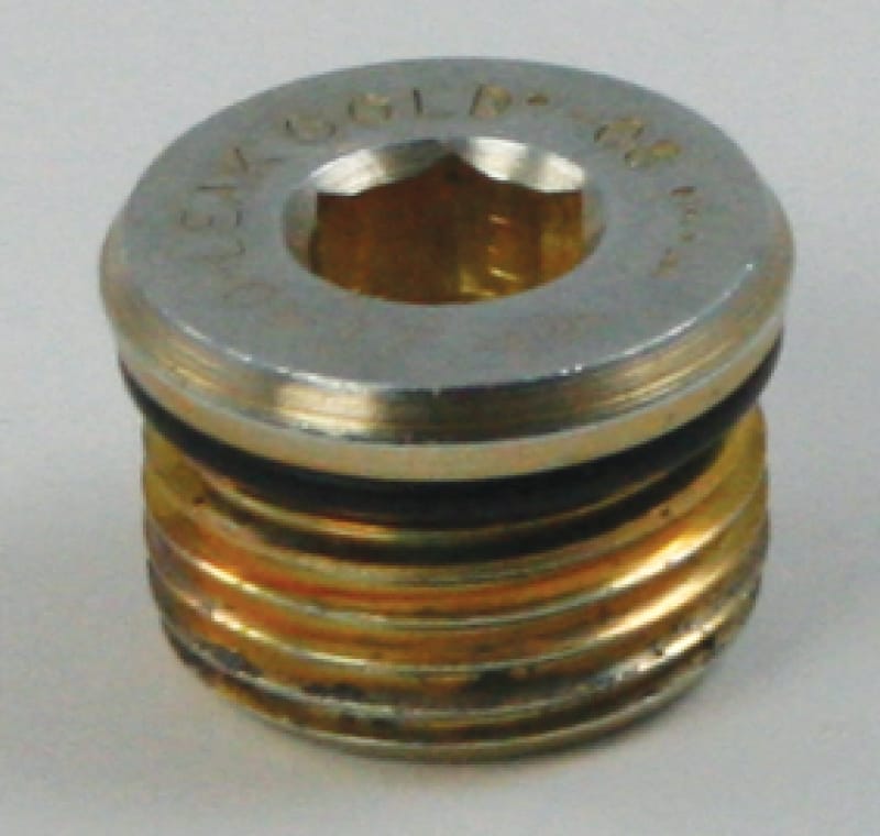 Moroso — Moroso Drain Plug w/O-Ring -8An 3/4in-16 - Magnetic - Single