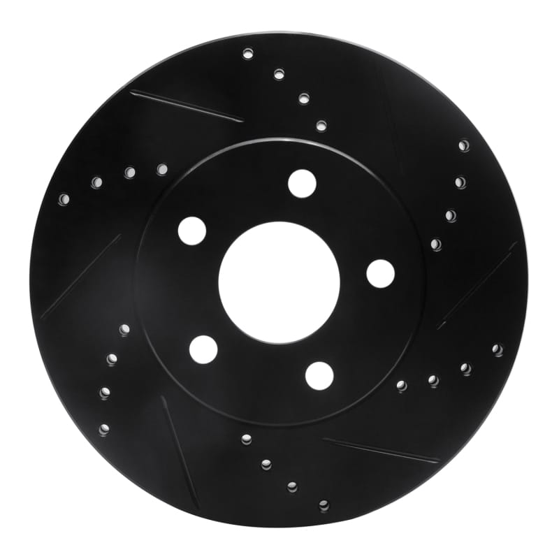 R1 Concepts — R1 06-11 Chevrolet HHR Front Right Drilled & Slotted Black Brake Rotor
R1 Brake Rotor Drill