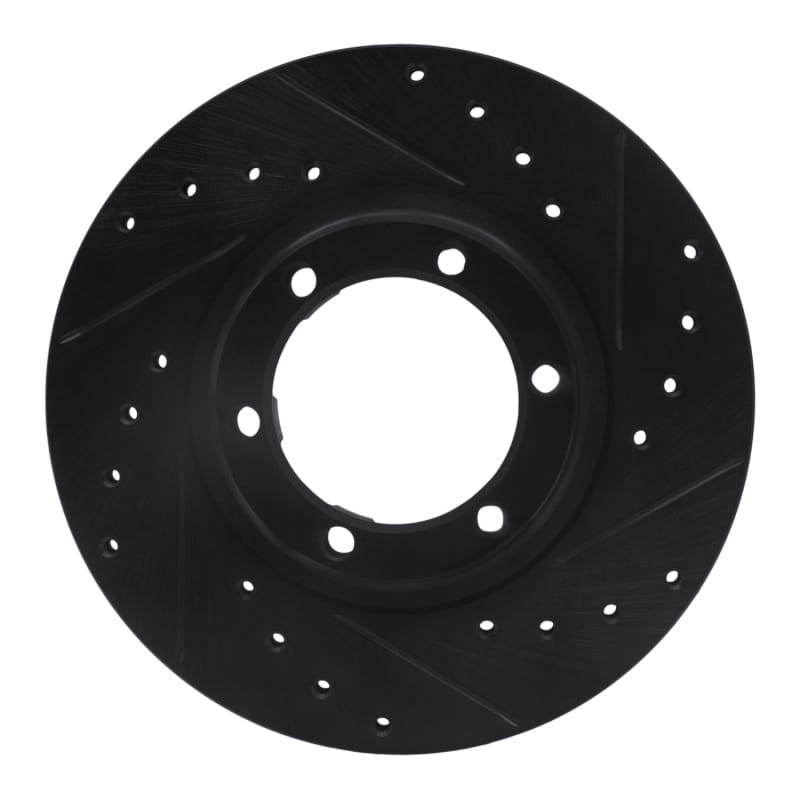 R1 Concepts — R1 87-89 Dodge Raider Front Right Drilled & Slotted Black Brake Rotor
R1 Brake Rotor Drill