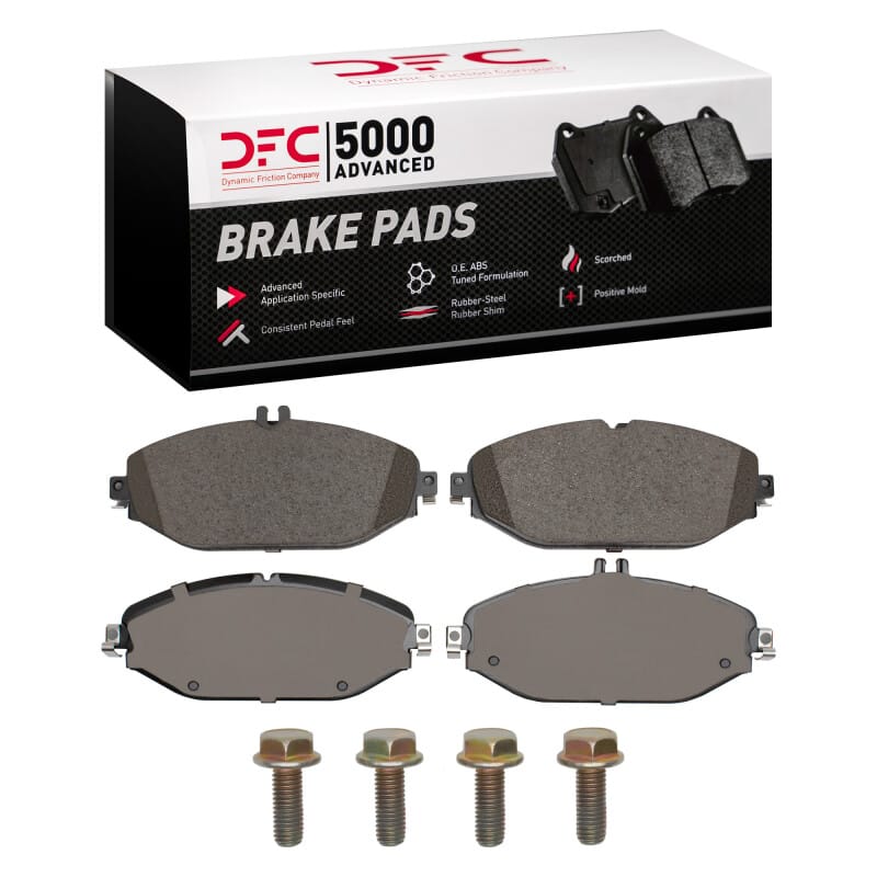 DFC — DFC 15-23 Mercedes-Benz C300 Sedan Front 5000 Advanced Ceramic Brake Pads and Hardware Kit