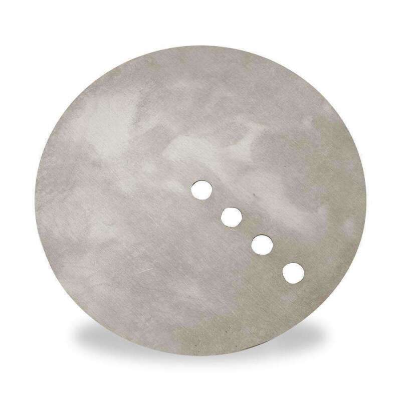 Rugged Radios — Rugged Radios 6 inch Ground Plane Disc for Antenna Mounting on Aluminum Fiberglass Plastic