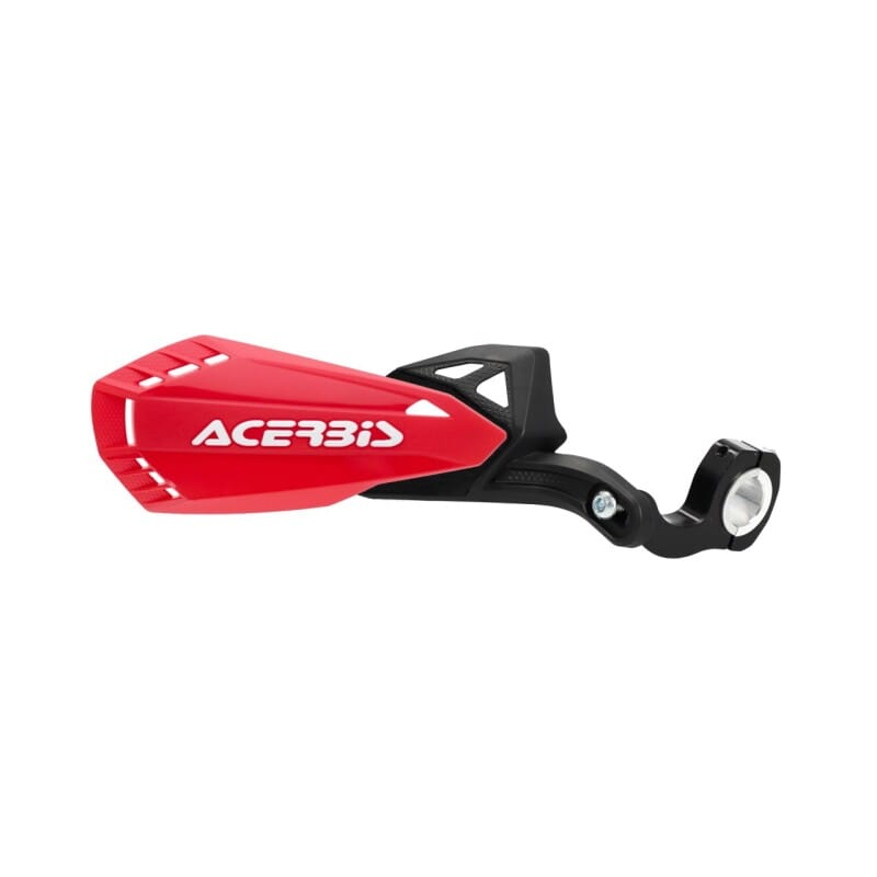 Acerbis — Acerbis Firstmoto Handguard - Red/White Logo