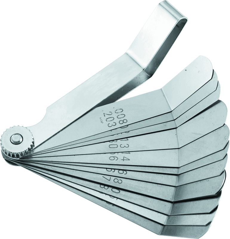 BikeMaster — BikeMaster 12-Blade Angled Combination Tappet Feeler Gauge Set - Pack of 3