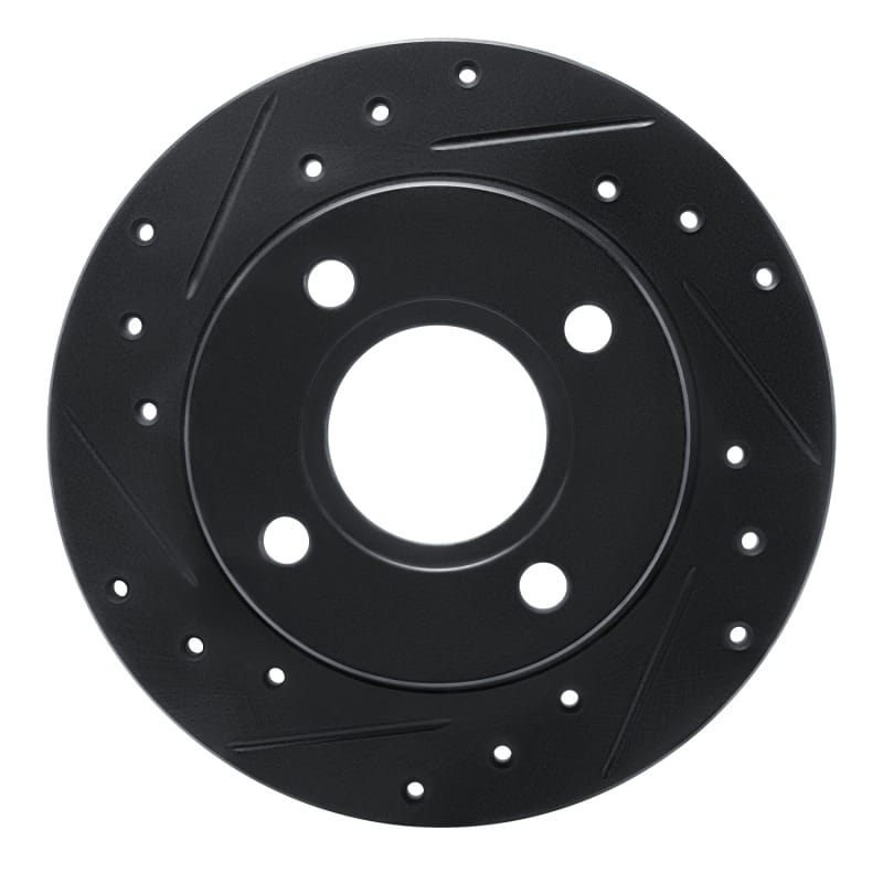 R1 Concepts — R1 96-04 Ford Fiesta (Mexico) Front Left Drilled & Slotted Black Brake Rotor
R1 Brake Rotor Drill