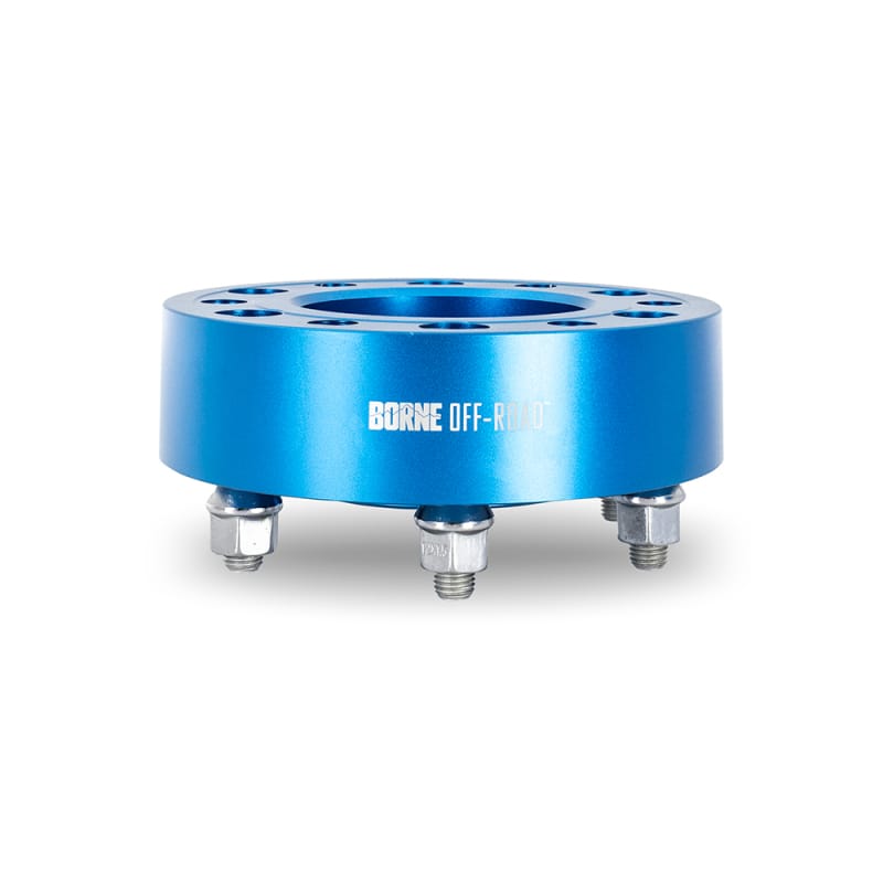 Borne Off-Road — Borne Off-Road Wheel Spacers - 6x139.7 - 93.1 - 35mm - M12 - Blue