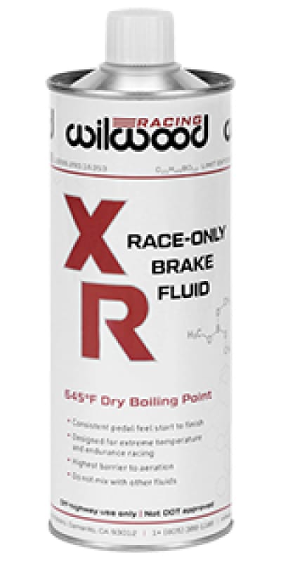 Wilwood — Wilwood Racing XR Brake Fluid CASE 12 CANS 500ml