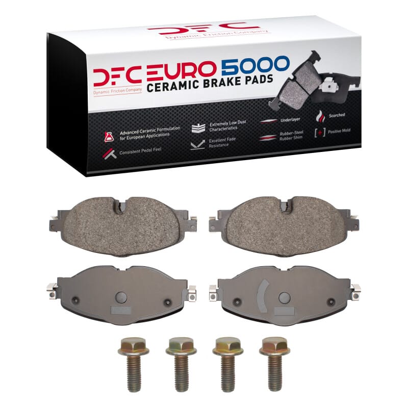 DFC — DFC 15-25 Audi A3 Sportback E-TRON Front Euro 5000 Ceramic Brake Pads and Hardware Kit
DFC EURO Pads + HW