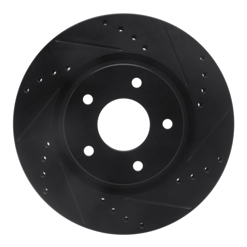 R1 Concepts — R1 14-23 Nissan Rogue Front Right Drilled & Slotted Black Brake Rotor
R1 Brake Rotor Drill