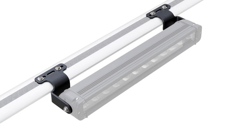 Rhino-Rack — Rhino-Rack Vortex & Heavy Duty LED Light Brackets - 2 Pack
