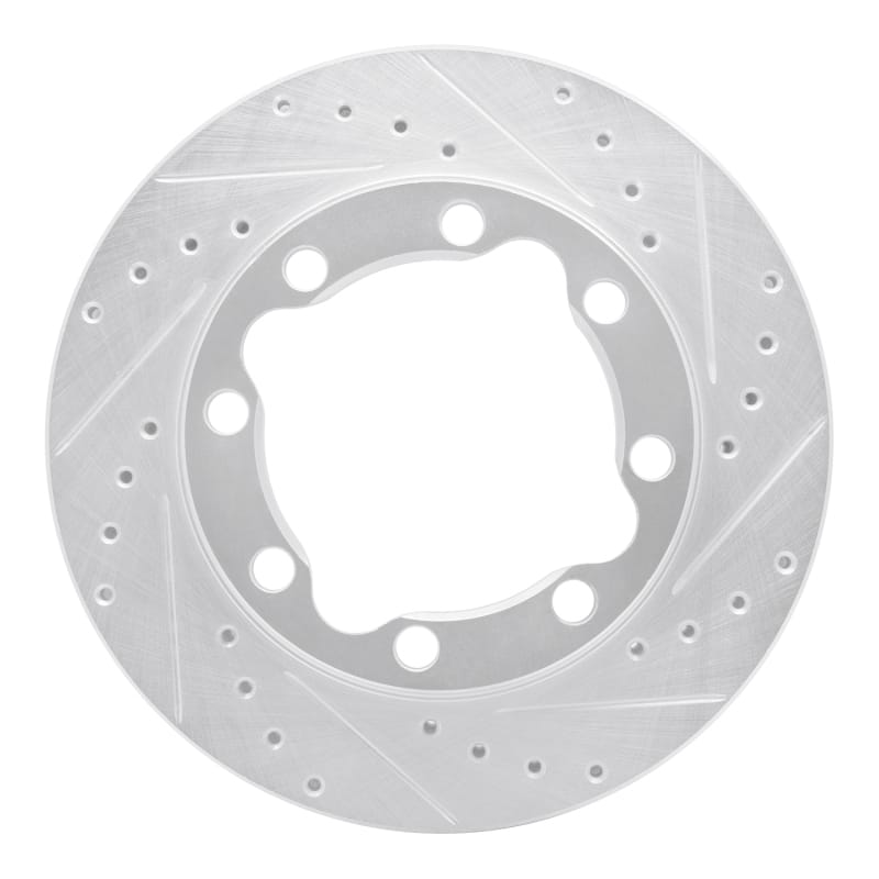 R1 Concepts — R1 92-00 Chevrolet K3500 Front Right Drilled & Slotted Silver Brake Rotor
R1 Brake Rotor Drill