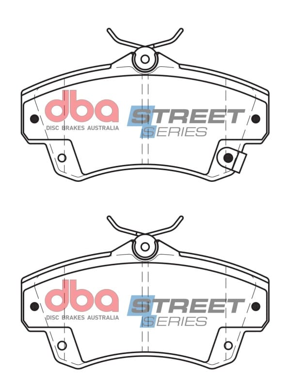 DBA — DBA 01-10 Chrysler PT Cruiser Street Series Front Brake Pads
Brake Pad