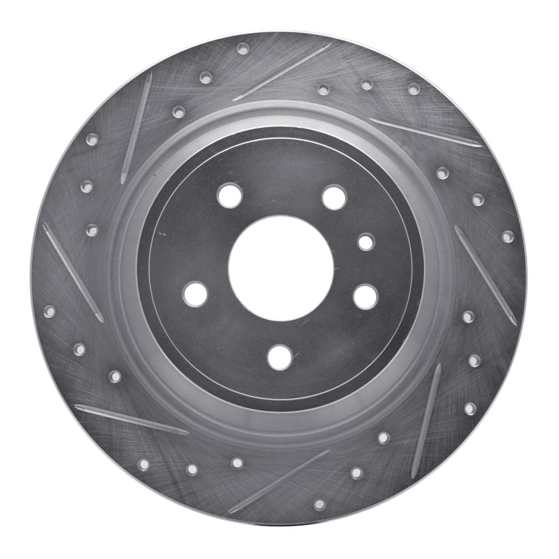 R1 Concepts — R1 13-20 Ford Fusion Rear Left Drilled & Slotted Silver Brake Rotor
R1 Brake Rotor Drill