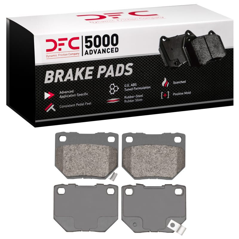 DFC — DFC 89-96 Nissan 300ZX Turbo Rear 5000 Advanced Semi Metallic Brake Pads
DFC Brake Pad Set