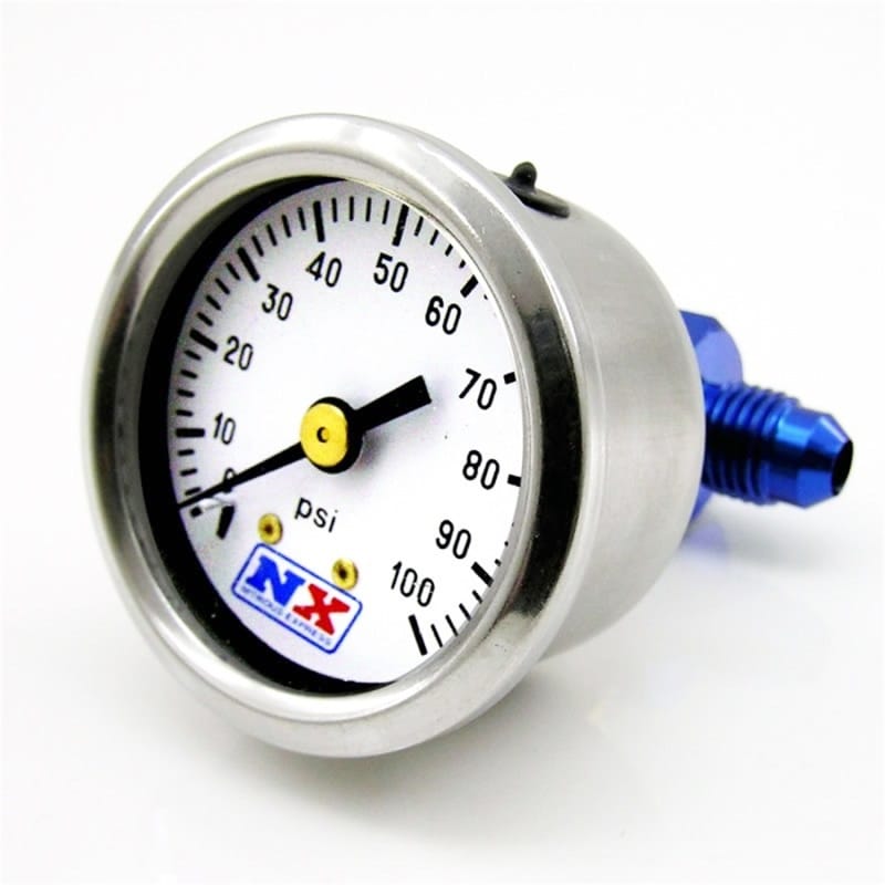 Nitrous Express — Nitrous Express Fuel Pressure Gauge (0-100 PSI w/Manifold)
FuelPrsGg
Gauge