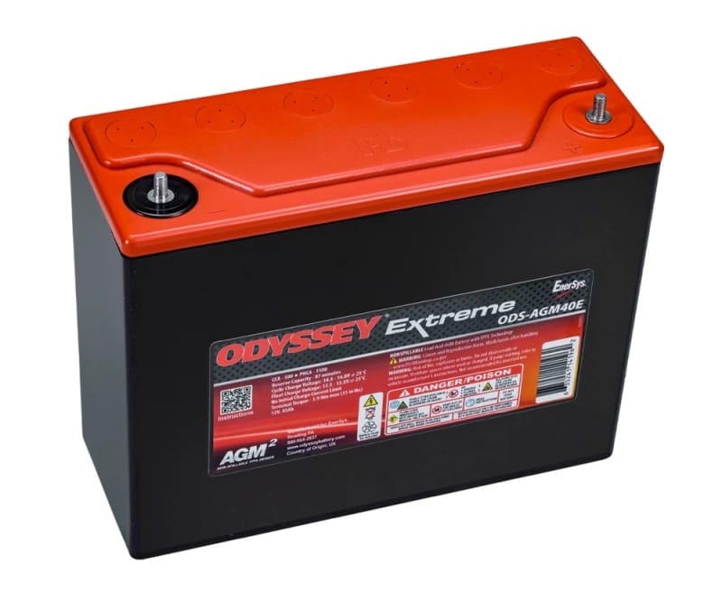 Odyssey Battery — Odyssey Battery Powersport Extreme AGM Battery (PC1100)
Odyssey ODS-AGM40A