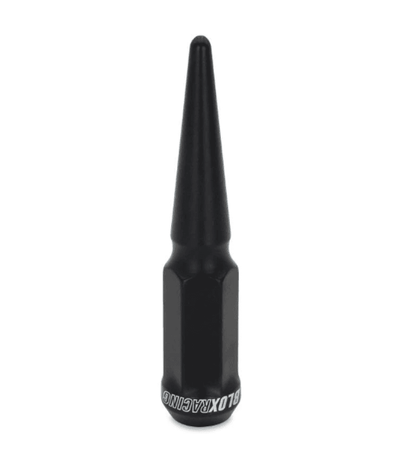 BLOX Racing — BLOX Racing Spike Forged Lug Nuts - Flat Black 14 x 1.50mm - Single