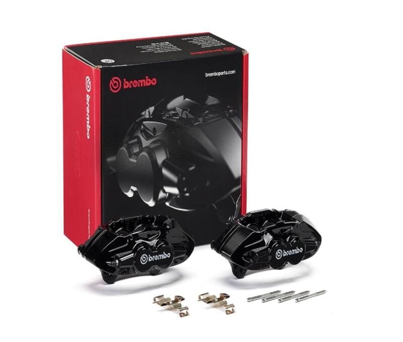 Brembo OE — Brembo OE 16-21 BMW M2/17-18 M3/17-20 M4/14-16 M235i Hydraulic Front X-Style Brake Calipers - Black