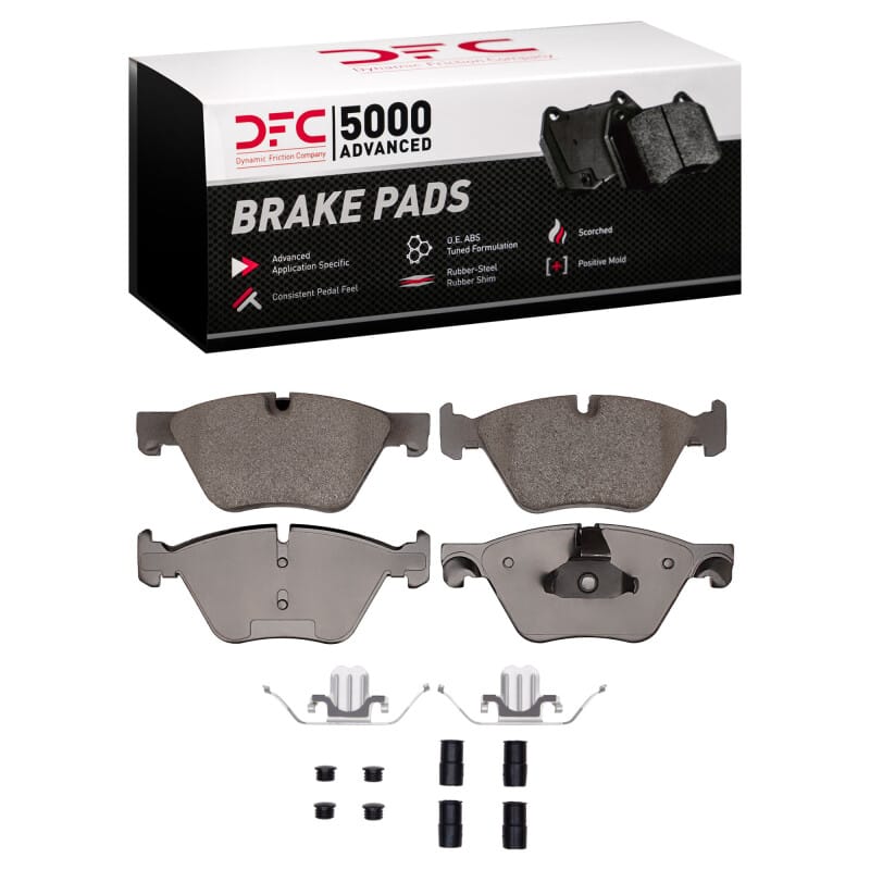 DFC — DFC 12-16 BMW 528i xDrive Front 5000 Advanced Ceramic Brake Pads and Hardware Kit
DFC Brake Pad Set